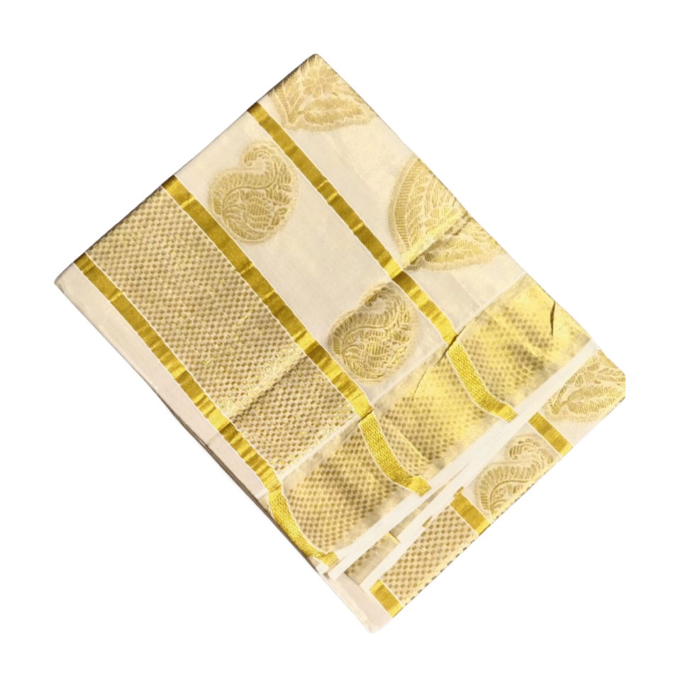 Ramsons Diamond Pattu Self Tissue Saree - RM1284