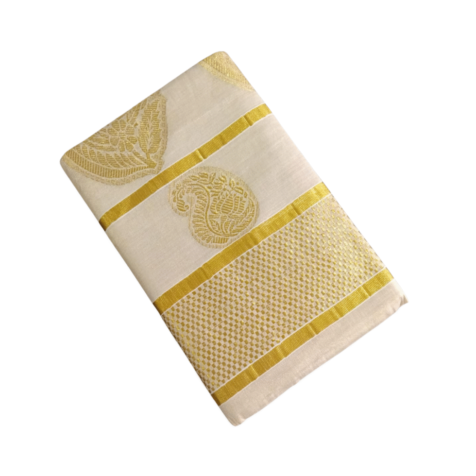 Ramsons Diamond Pattu Self Tissue Saree - RM1284