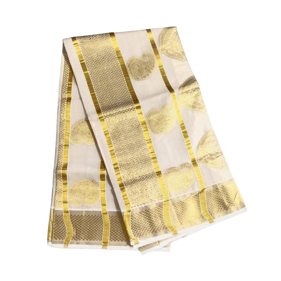 Ramsons Diamond Pattu Self Tissue Saree - RM1284