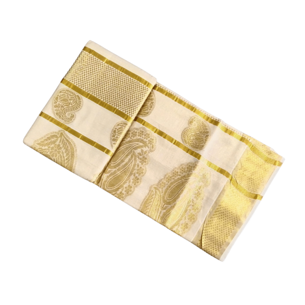 Ramsons Diamond Pattu Self Tissue Saree - RM1284