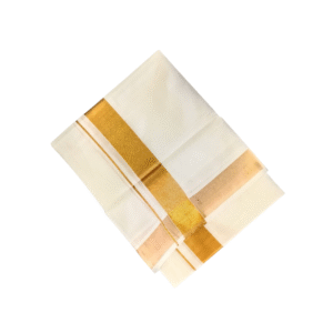 Ramsons Cream Cotton Dhoti for Men - RM489