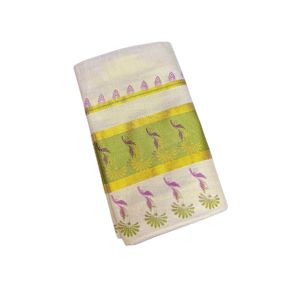 Ramsons Pushparekha Tissue Saree - RM4334