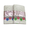 Ramsons Tissue Set Mundu with Printed Flowers and Rose Gold Kara - RM6483