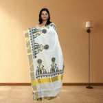 Ramsons Kathakali Chitra Cotton Set Saree - RM4339