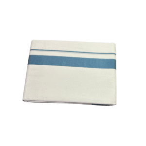 Ramsons God Man Premium Blue Double Dhoti - RM0723