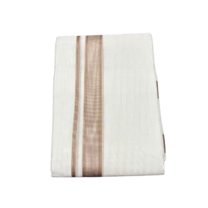 Ramsons Premium Handloom Double Dhoti Brown Kara RMHD-35BR