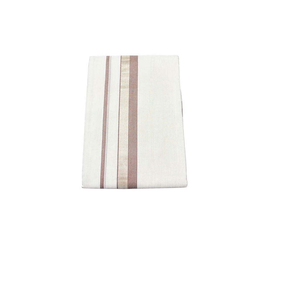 Ramsons Premium Handloom Double Dhoti -RMHD36BROWN