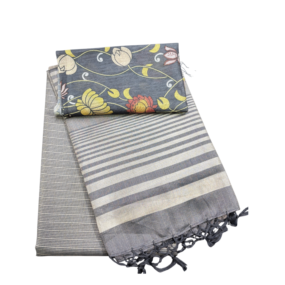 Sarvamangala Aarohi Tissue Saree With Stripes - SSF03