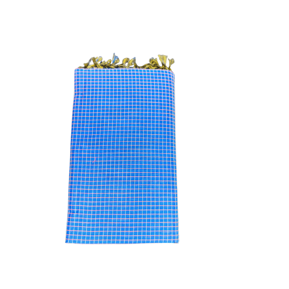 Sarvamangala Arani Check Cotton Saree - SLT595