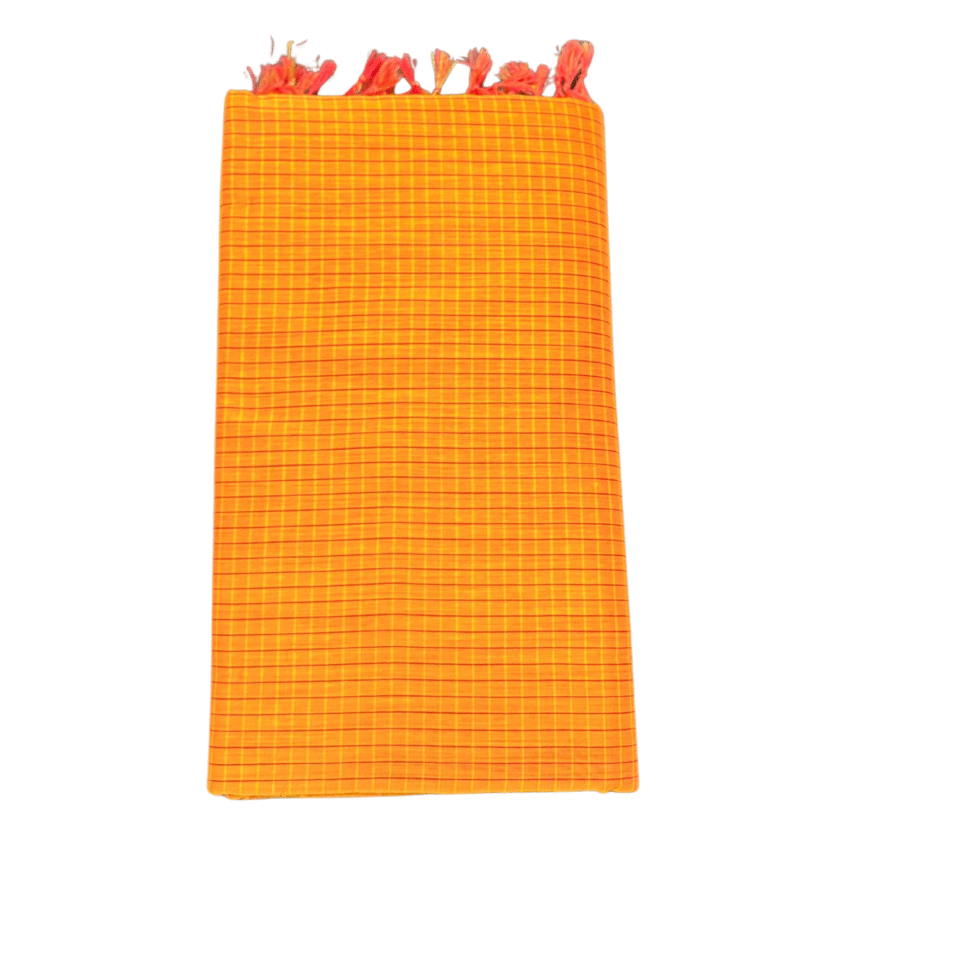 Sarvamangala Arani Check Cotton Saree - SLT595