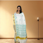 Ramsons Design Print Cotton Set Saree - RM2024