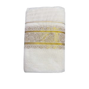 Ramsons Golden Kasavu Cotton Set Mundu - RM6334D