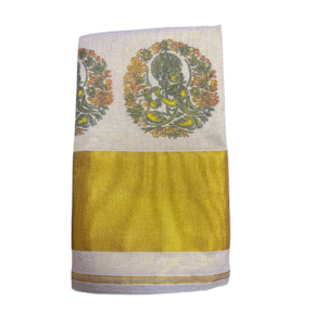 Ramsons Krishna Printed Tissue Set Saree - RM4327