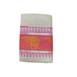 Ramsons Silver Tissue Single Set Mundu - RM97