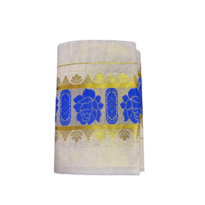 Ramsons Tissue Single Set Mundu - RM165B