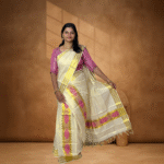 Ramsons Tissue Single Set Mundu - RM165P