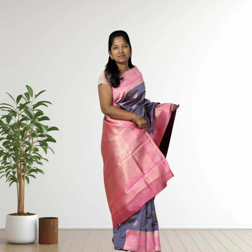 Sarvamangala Tanira Semi Silk Saree - KST334
