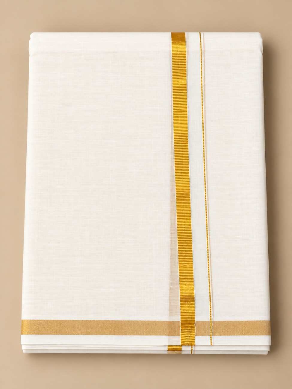 RAMSONS GOLDEN KASAVU DHOTI - 461