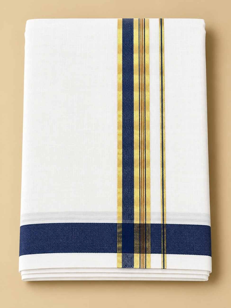 RAMSONS HANDLOOM DHOTI  - HD118
