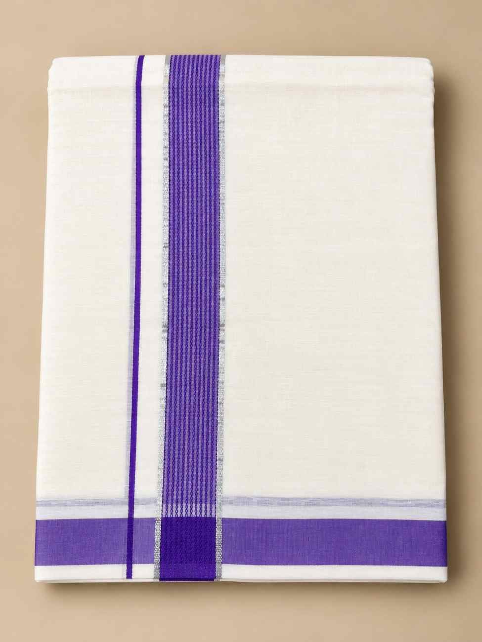 RAMSONS CREAM DHOTI - 328
