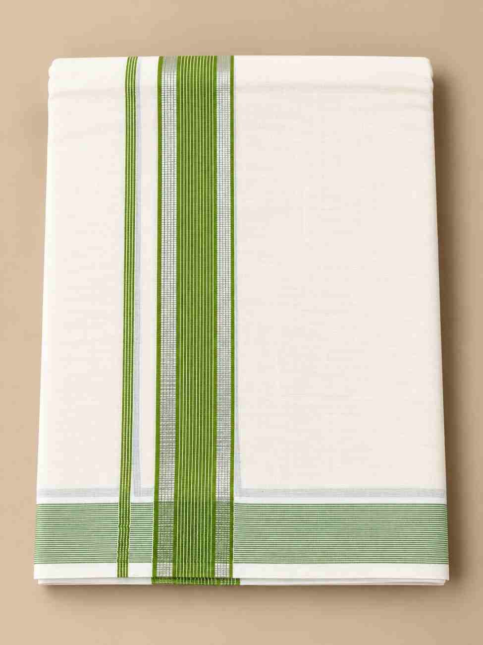 RAMSONS CREAM DHOTI - 413