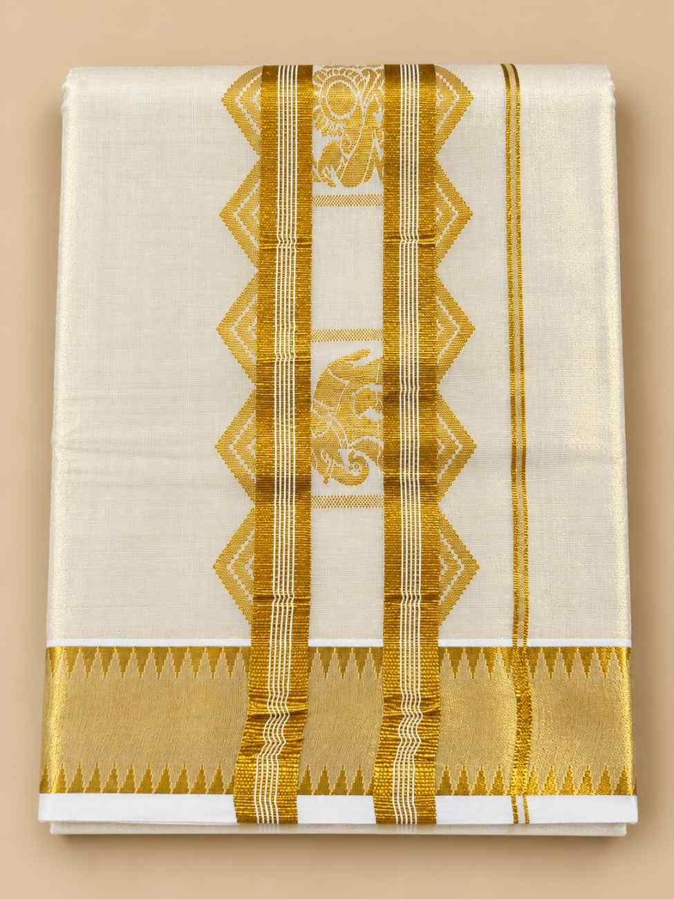 RAMSONS TISSUE SET SAREE – 4166