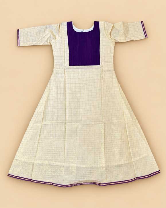 RAMSONS CHURIDAR TISSUE TOP – 13051C