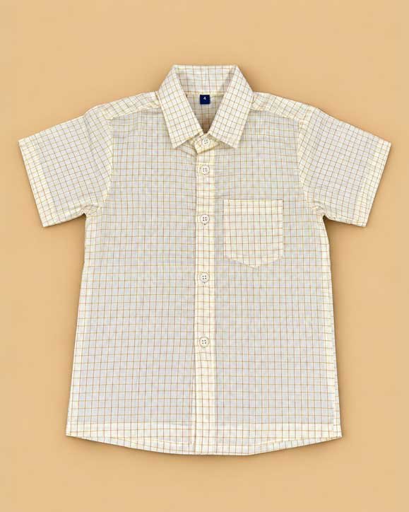 RAMSONS BOYS CHECK SHIRT - 14015ST